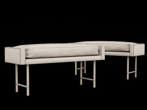 bed bench 5 3D Model