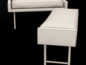 bed bench 5 3D 模型