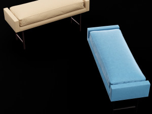 bed bench 5 3D 模型