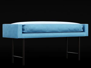 bed bench 5 3D Model