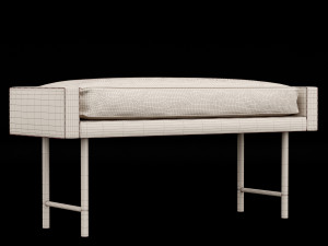 bed bench 5 3D 模型