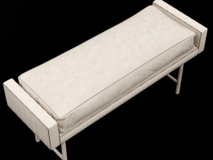 bed bench 5 3D 模型