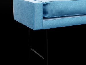 bed bench 5 3D 模型