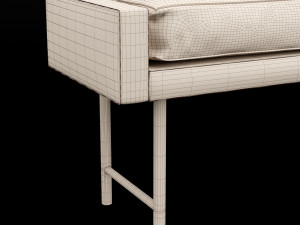 bed bench 5 3D 模型