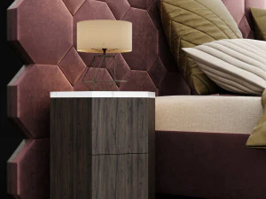 modern bed 11 3D Model