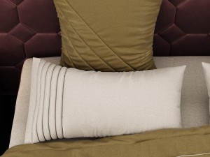 modern bed 11 3D 模型