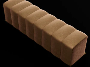 bed bench 5 3D Model