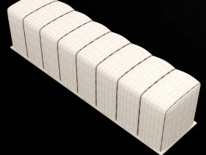 bed bench 5 3D Model