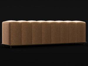 bed bench 5 Model 3D