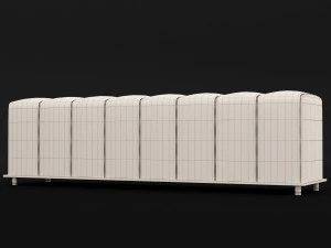 bed bench 5 3D Model