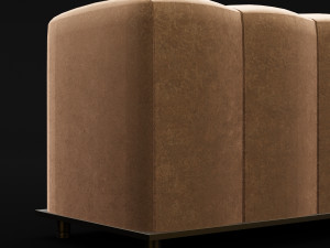 bed bench 5 Model 3D