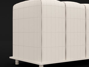 bed bench 5 Model 3D