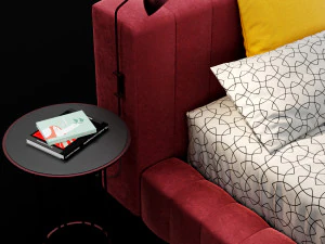 modern bed 12 3D Model