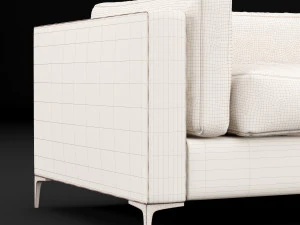 modern sofa 001 3D Model