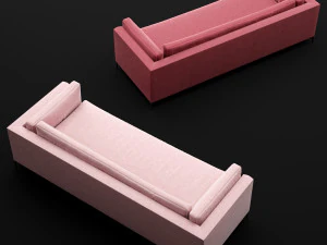 modern sofa 001 3D Model