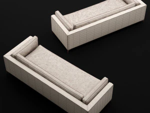 modern sofa 001 3D Model