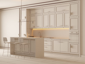 kitchen 1 3D Model