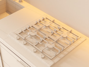 kitchen 1 3D Model