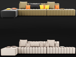 sofa modular 3D Модель