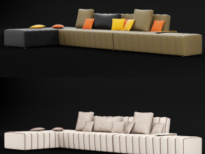 sofa modular 3D Модель