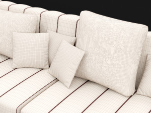 sofa modular 3D Модель