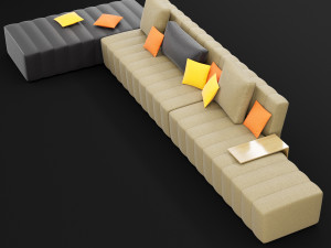 sofa modular 3D Модель