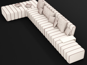 sofa modular 3D Модель