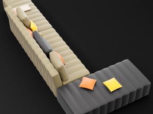 sofa modular 3D Модель