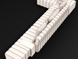 sofa modular 3D Модель