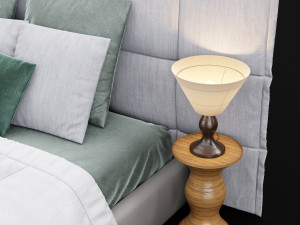 modern bed 14 Modelo 3D