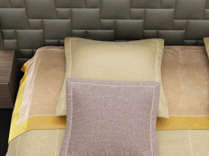 modern bed 16 Modello 3D