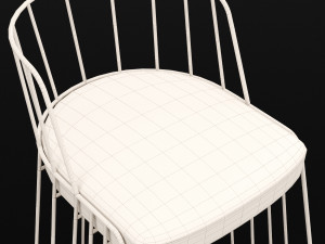 bar chair 3 Model 3D