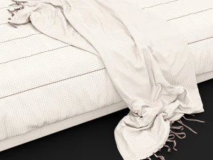 modern bed 17 3D Model
