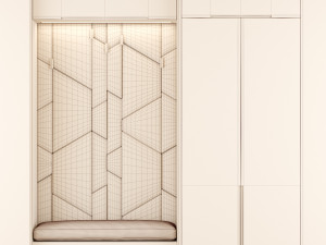 hall furniture 1 3D Model