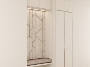 hall furniture 1 3D Model