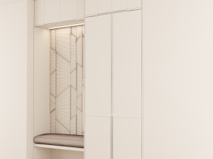 hall furniture 1 3D Model