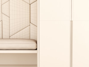 hall furniture 1 3D Model
