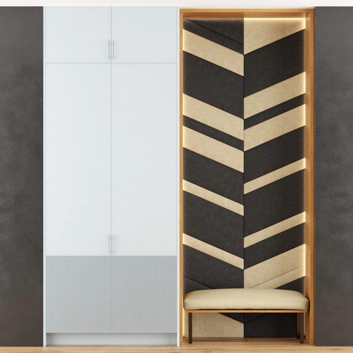 hall furniture 2 3D Model .c4d .max .obj .3ds .fbx .stl .blend 