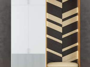 hall furniture 2 3Dモデル