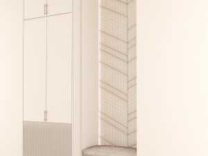 hall furniture 2 3D 模型