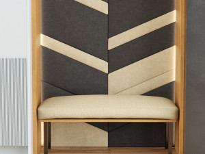 hall furniture 2 3D 模型