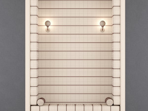 hall furniture 3 3Dモデル