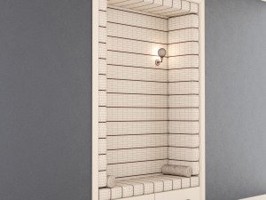 hall furniture 3 3Dモデル