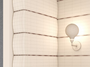 hall furniture 3 3Dモデル