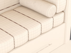 hall furniture 3 3Dモデル