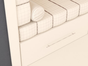 hall furniture 3 3Dモデル