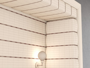 hall furniture 3 3Dモデル