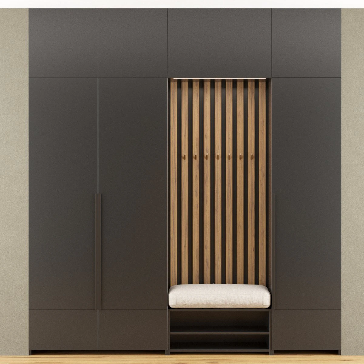 hall furniture 4 3D Model .c4d .max .obj .3ds .fbx .stl .blend 