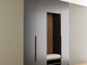 hall furniture 4 3Dモデル