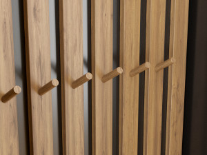 hall furniture 4 3Dモデル